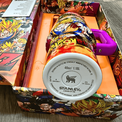 Exclusivo: Garrafa Térmica 1.2L Edição Especial Dragon Ball Caixa Customizada + *BRINDE 1x Chaveiro Exclusivo* - EDIÇÃO LIMITADA