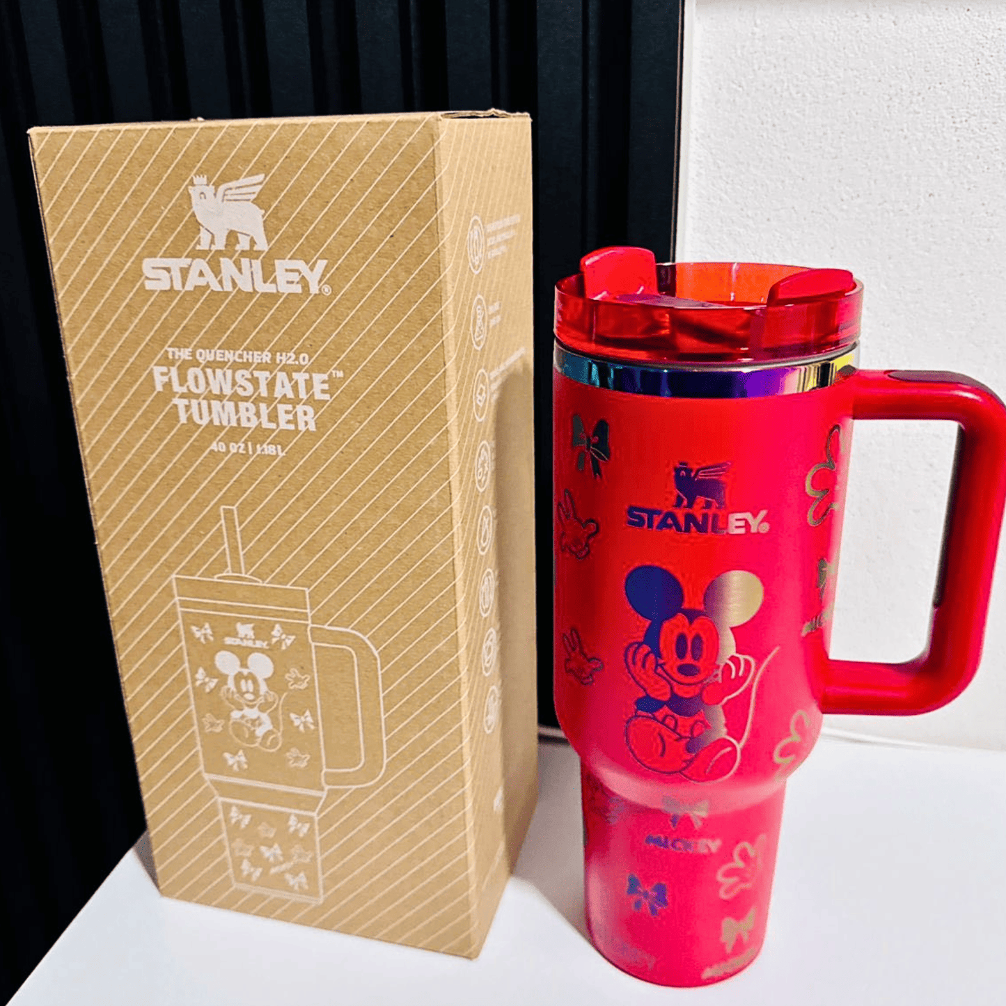 Exclusivo: Garrafa Térmica 1.2L Edição Especial Mickey Minnie Donald Customizada Gravação Laser + *BRINDE 1x Chaveiro Exclusivo* - EDIÇÃO LIMITADA