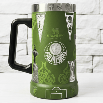 Exclusivo: Caneca Térmica 710ml Edição Especial Verdão Customizada Gravação Laser + *BRINDE 1x Chaveiro Exclusivo* - EDIÇÃO LIMITADA